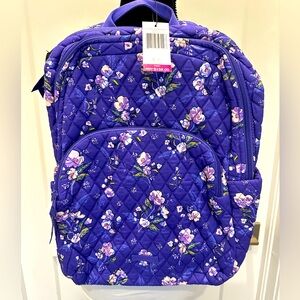 Vera Bradley Essential Large Quilted Backpack NWT